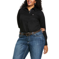 Ariat Women's Clothing - Kirby Stretch Shirt - Black Ariat Women's Clothing - Kirby Stretch Shirt - Black
