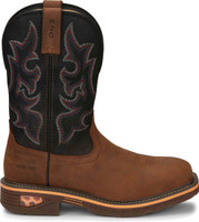 Justin Men's Boot - Resister - Rustic Brown