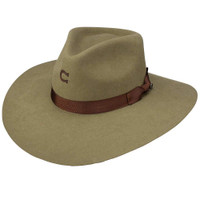 Charlie 1 Horse Felt Hats - Highway - Olive Drab