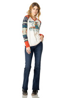 Double D Ranchwear Women’s - Adventure Motel Top - String Double D Ranchwear Women’s - Adventure Motel Top - String