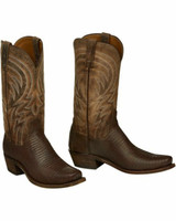 Lucchese Men's Boots - Percy - Tan Lizard