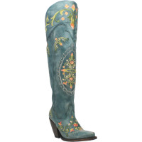 Dan Post Women's Boots - Flower Child - Turquoise