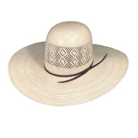 W Alboum Straw Hats - Rodeo King - Diamond Breeze - Open W Alboum Straw Hats - Rodeo King - Diamond Breeze - Open