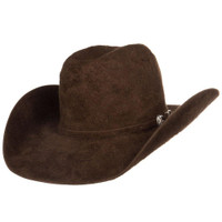W. Alboum Felt Hats - Rodeo King - 10X Grizzly - Chocolate W. Alboum Felt Hats - Rodeo King - 10X Grizzly - Chocolate
