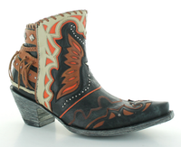 Old Gringo Women's Boots - Eagle Flight - Black / Orange