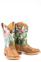 Tin Haul Children's Boots - Cactilicious / Crackled Tan Tin Haul Children's Boots - Cactilicious / Crackled Tan