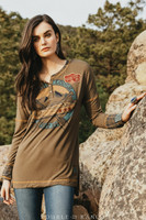 Double D Ranchwear Women’s - Sportsman Top - Olive