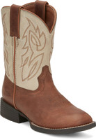 Justin Kids Boots - Canter Jr - Whiskey Justin Kids Boots - Canter Jr - Whiskey