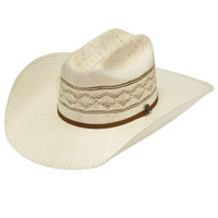 Ariat Straw Hats by M & F Western Products - Diamond Weave - 2 Tone  Ariat Straw Hats by M & F Western Products - Diamond Weave - 2 Tone