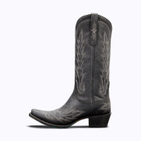 Lane Women's Boots - Lexington - Distressed Jet Black Lane Women's Boots - Lexington - Distressed Jet Black