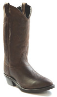 Jama Old West Men's Boots - 13" Brown / Cowboy Heel