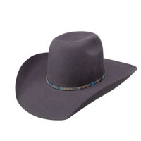 Resistol Felt Hats - 4X Wool - Silversmoke - Grey Resistol Felt Hats - 4X Wool - Silversmoke - Grey