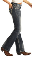Rock & Roll Women's Riding Jeans - Mid Rise Stretch -Bootcut Rock & Roll Women's Riding Jeans - Mid Rise Stretch -Bootcut