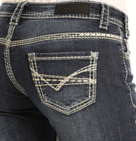 Rock & Roll Women's Riding Jeans - Mid Rise Stretch -Bootcut Rock & Roll Women's Riding Jeans - Mid Rise Stretch -Bootcut