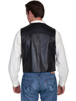 Scully Men's Vest - Lapel - Black Scully Men's Vest - Lapel - Black