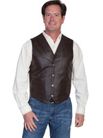 Scully Men's Vest - Lapel - Brown Scully Men's Vest - Lapel - Brown