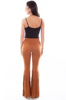 Scully Women's Pants - Honey Creek Collection - Fringe Bell Bottoms - Brown Scully Women's Pants - Honey Creek Collection - Fringe Bell Bottoms - Brown