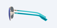 Costa Sunglasses - Egret 299 - Brushed Silver / Blue Mirror 580P Costa Sunglasses - Egret 299 - Brushed Silver / Blue Mirror 580P