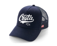 Costa Hats - Scripted USA - Navy / White