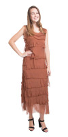 Gigi Moda Women's Clothing - Siena Maxi Dress - Rust