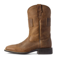 Ariat Men's Boots - Sports Patriot II - Distressed Tan Ariat Men's Boots - Sports Patriot II - Distressed Tan