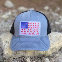 Cactus Alley - Rodeo Flag Cap - Grey / Black