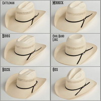 Atwood Straw Hats - Night Hawk Atwood Straw Hats - Night Hawk
