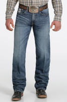 Cinch Men's Jeans - White Label - Medium Stonewash - Relaxed Cinch Men's Jeans - White Label - Medium Stonewash - Relaxed