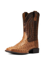 Ariat Men's Boots - Quantum Primo Full Quill Ostrich / Beam Brown Ariat Men's Boots - Quantum Primo Full Quill Ostrich / Beam Brown