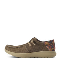 Ariat Men's Casuals - Hilo Stretch Lace - Brown Canvas