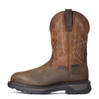 Ariat Men's Work Boots - Big Rig H2O CT - Dark Brown / Distressed Brown Ariat Men's Work Boots - Big Rig H2O CT - Dark Brown / Distressed Brown