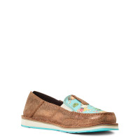 Ariat Women's Casuals - Cruiser - Copper Metallic / Bucking Turquoise