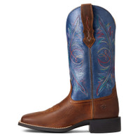 Ariat Women's Boots - Round Up Wide Square Toe Stretch Fit Western - Sassy Brown Ariat Women's Boots - Round Up Wide Square Toe Stretch Fit Western - Sassy Brown