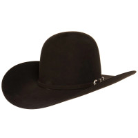 American Hat Felt - 7X - Chocolate - Open Crown American Hat Felt - 7X - Chocolate - Open Crown