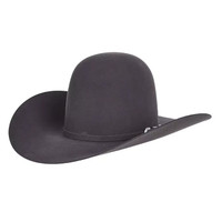 American Hat Felt - 10X - Steel - Open Crown American Hat Felt - 10X - Steel - Open Crown