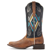 Ariat Women's Boots - Frontier Chimayo - Brown / Black Aztec Ariat Women's Boots - Frontier Chimayo - Brown / Black Aztec