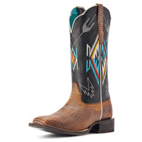 Ariat Women's Boots - Frontier Chimayo - Brown / Black Aztec Ariat Women's Boots - Frontier Chimayo - Brown / Black Aztec