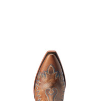 Ariat Women's Boots - Dixon Chimayo - Fiery Tan / Navy Print