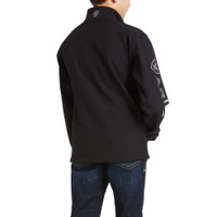 Ariat Kid's Jacket - Logo 2.0 Softshell - Black Ariat Kid's Jacket - Logo 2.0 Softshell - Black