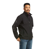 Ariat Men's Jacket - Logo 2.0 Patriot Softshell - Black Ariat Men's Jacket - Logo 2.0 Patriot Softshell - Black