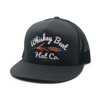 Whiskey Bent Hat Company Caps - Troubadour Charcoal