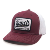 Whiskey Bent Hat Company Caps - The Zip - Burgundy