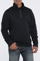 Cinch Men's Jacket - 1/4 zip Pullover Sweater - Navy Cinch Men's Jacket - 1/4 zip Pullover Sweater - Navy