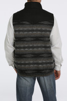 Cinch Men's Vest - Concealed Carry Wooley Vest - Black / Grey Cinch Men's Vest - Concealed Carry Wooley Vest - Black / Grey
