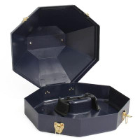 M & F Western Products Hat Accessories - Hat Can - Navy