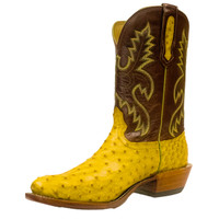 Fenoglio Men's Boots - Buttercup FQ Ostrich Fenoglio Men's Boots - Buttercup FQ Ostrich