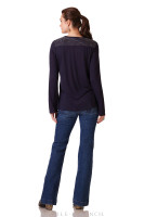 Double D Ranchwear Women’s - Dincan's Dancehall Tee - Blue Indigo Double D Ranchwear Women’s - Dincan's Dancehall Tee - Blue Indigo