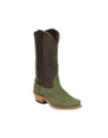 Fenoglio Men's Boots - Olive Green Roughout w/ Whiskey Byron Crunch Fenoglio Men's Boots - Olive Green Roughout w/ Whiskey Byron Crunch