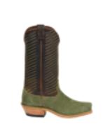 Fenoglio Men's Boots - Olive Green Roughout w/ Whiskey Byron Crunch Fenoglio Men's Boots - Olive Green Roughout w/ Whiskey Byron Crunch