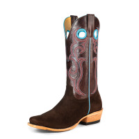 Macie Bean Women's Boot - Chocolate Suede / Bone Explosion Macie Bean Women's Boot - Chocolate Suede / Bone Explosion